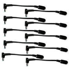 Lot of 10 DC Power Charger Converter Adapter Cable 7.4mm - 4.5mm for HP Blue Tip