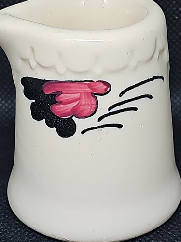 Syracuse China Restaurant Creamer Adobeware Econo-Rim Floating Cloud Pattern - Picture 4 of 6