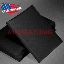 ANY SIZE Black Poly Bubble Kraft Padded Mailers Shipping Mailing Envelopes Bags