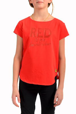 Scuderia Ferrari Girl ''Red Is My Favorite Color'' Red Short Sleeve T-Shirt