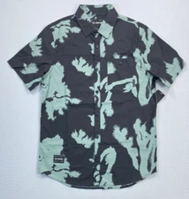 NEW Men's Fox Racing Short Sleeve Button Front Shirt Size S