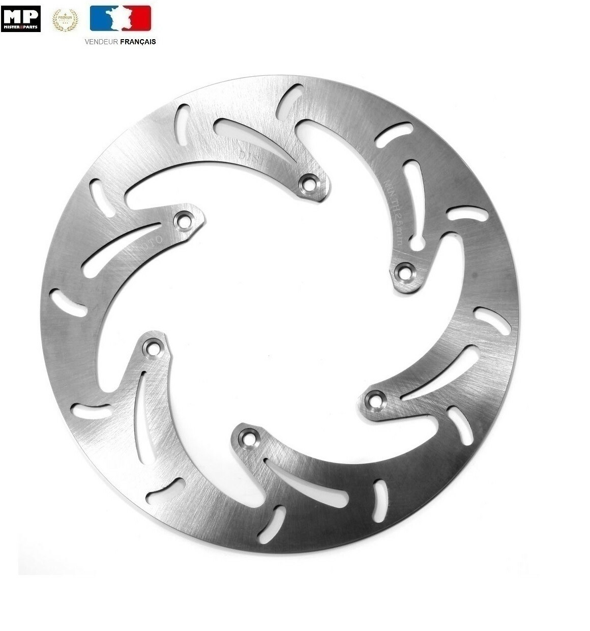 Disque de frein avant Ø 260 mm Husaberg FE 350 pour restauration moto