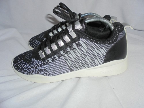 womens black carvela trainers