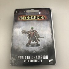 Warhammer 40k Forge World Necromunda Goliath Champion BRAND NEW SEALED