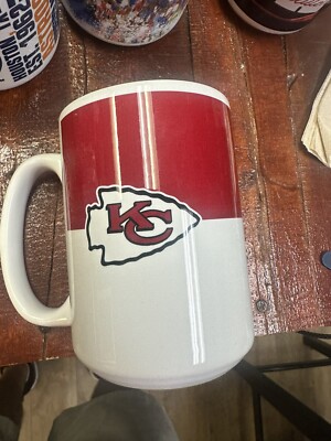 Kansas City Chiefs NFL Camper Campfire Coffee Mug Tea Cup 15 oz New!