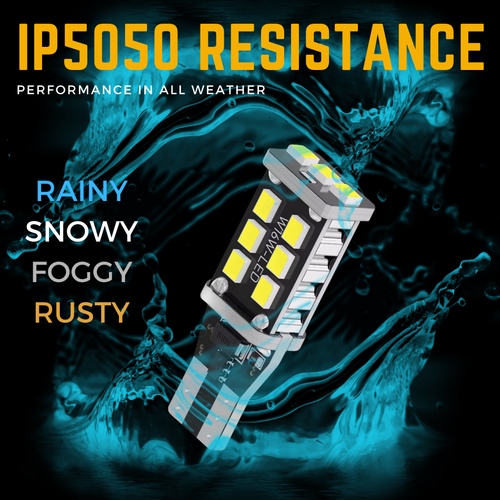 Fits Audi A4 Reverse B8 B9 S4 RS4 Led White Reversing Car Light Super Bulbs 12v - Picture 10 of 13