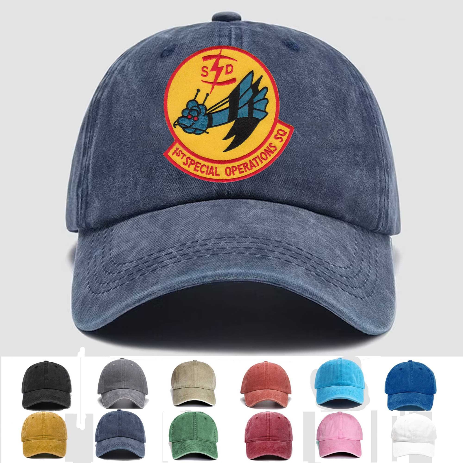 Custom Embroidered Hat Operations Command 1st Special Operations Squadron Goose