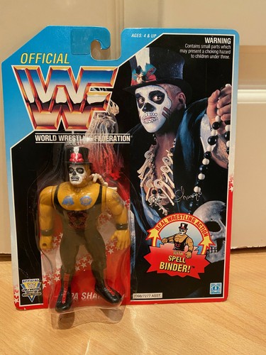 WWF HASBRO MOC PAPA SHANGO SERIES 6...