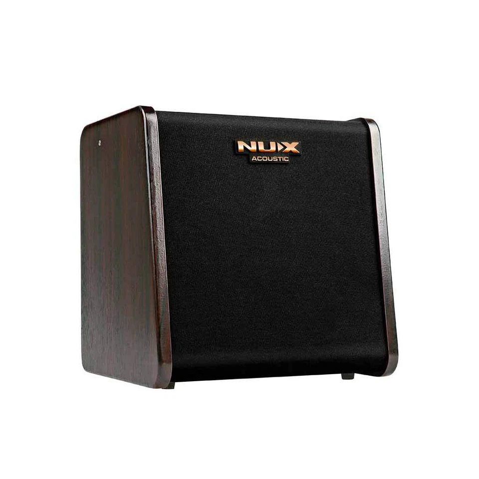 NUX AC-80 Stageman II Charge 80 Watt wiederaufladbare batteriebetriebene Akustikgitarre - Bild 2 von 4