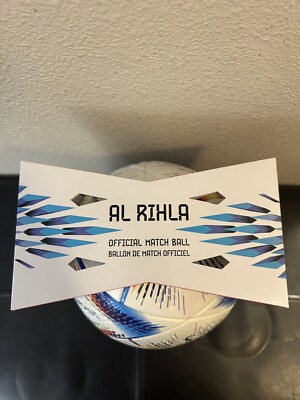 Adidas Al Rihla 2022 FIFA World Cup Official Match Ball Brazil vs