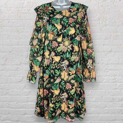 Scotch and Soda Maison Scotch Dress Size XSmall Jungle Print