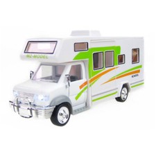1:28 Toy Camper Motorhome RV Model Car Diecast Toy Cars Boys Toys Kids Gifts