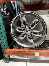 4 Boss Wheels Chrome 20x8.5 6x139.7 Hub108.2 Cadillac Chevy Gmc