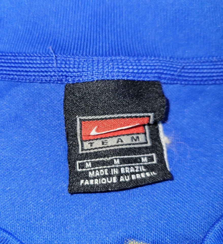 2000 BOCA JUNIORS TRNG NIKE M Medium Jersey Shirt Camiseta VINTAGE VTG Small S L - Image 4 of 4