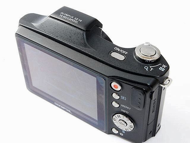 Olympus SZ-14 14MP Compact Digital Camera Black 24x Optical