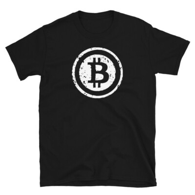 Bitcoin Logo Tee Crypto Currency BTC Trader Investor Trading Hodl Unisex T-Shirt