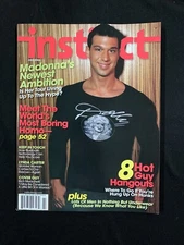 Instinct Gay Magazine July 2004 - MADONNA! Lynda Carter, Rich Menichelli