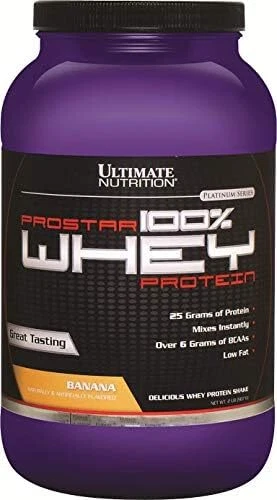 Prostar сывороточный протеин 25 граммов белка - 30 порций, банан, 2 фунта - Изображение 2 из 4