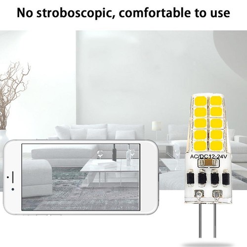 GY6.35 LED COB 3W Lamp Pin Base Bulb Dimmbars Warm White Cold WhiteS AC/DC 12V - Picture 8 of 14