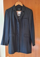 Long Blazer Anthracite Colour Size 12uk Frim Linea