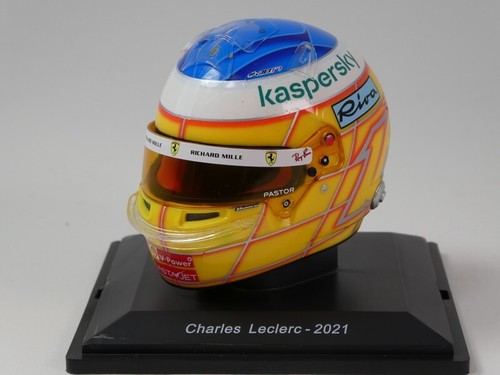 Casque Spark Charles Leclerc F1 Ferrari GP De France 2021 1/5