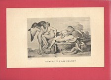 Somnus und die Grazien * Bonaventura Genelli (1925) – [WK-82]