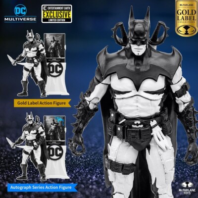 DC Multiverse Batman by Todd McFarlane Sketch AUTOGRAGH SERIES