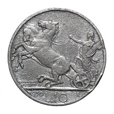 [NC] FALSO D'EPOCA - VITTORIO EMANUELE III - 10 LIRE 1930 - 7 gr (nc137c)