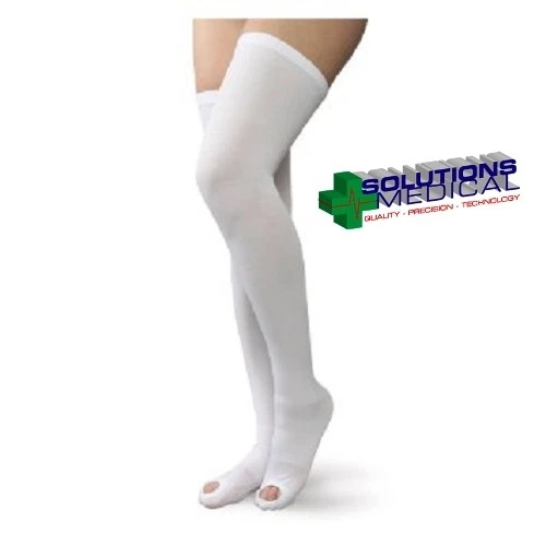 Oapl Graduated Compression Stockings Anti-embolism Thigh High Medium Regular - Picture 2 of 12