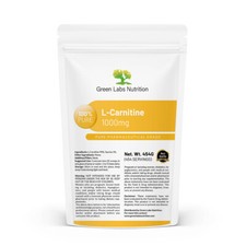 L-Carnitina in Polvere Pura – Integratore Naturale per Energia, Cuore & Sport