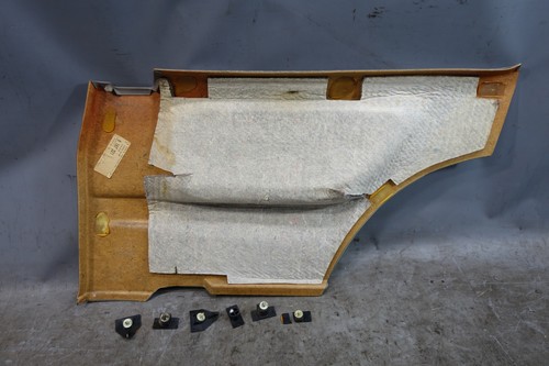 Damaged 95-99 BMW E36 318ti Compact Left Rear Interior Side Trim Panel Grey OEM - Picture 5 of 8