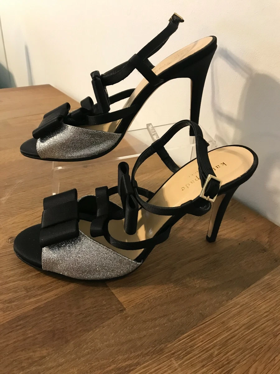 CHANEL Black Ballet Pumps Block Heel Sz IT 39 (U.S. 8.5-9)