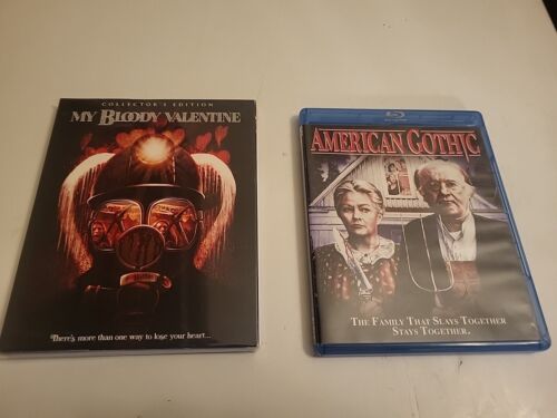 Scream Factory (Lot 2) My Bloody Valentine W/ Slipcover  & American Gothic  - Picture 1 of 10