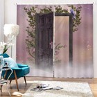 Frame Jewelry Glass 3D Curtain Blockout Photo Printing Curtains Drape Fabric