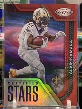 2022 Certified Certified Stars Mirror Red #22 Alvin Kamara /99 NK3U