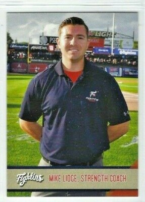 2018 Reading Fightin Phils (Double A-Philadelphia Phillies) Mike Lidge
