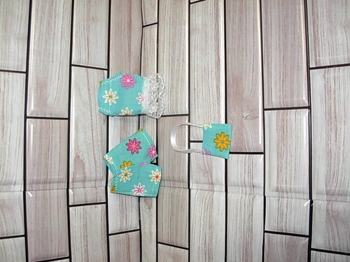 Handmade 6 piece of matching outfits for 10.5" teen sister fashion skipper doll - Picture 9 of 9