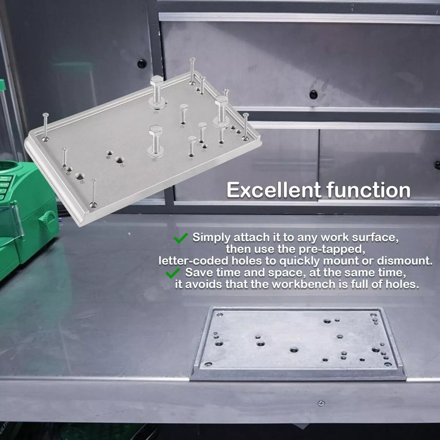 Accessory Base Plate-3 9282 for RCBS Almost All Presses and Reloading Equipment