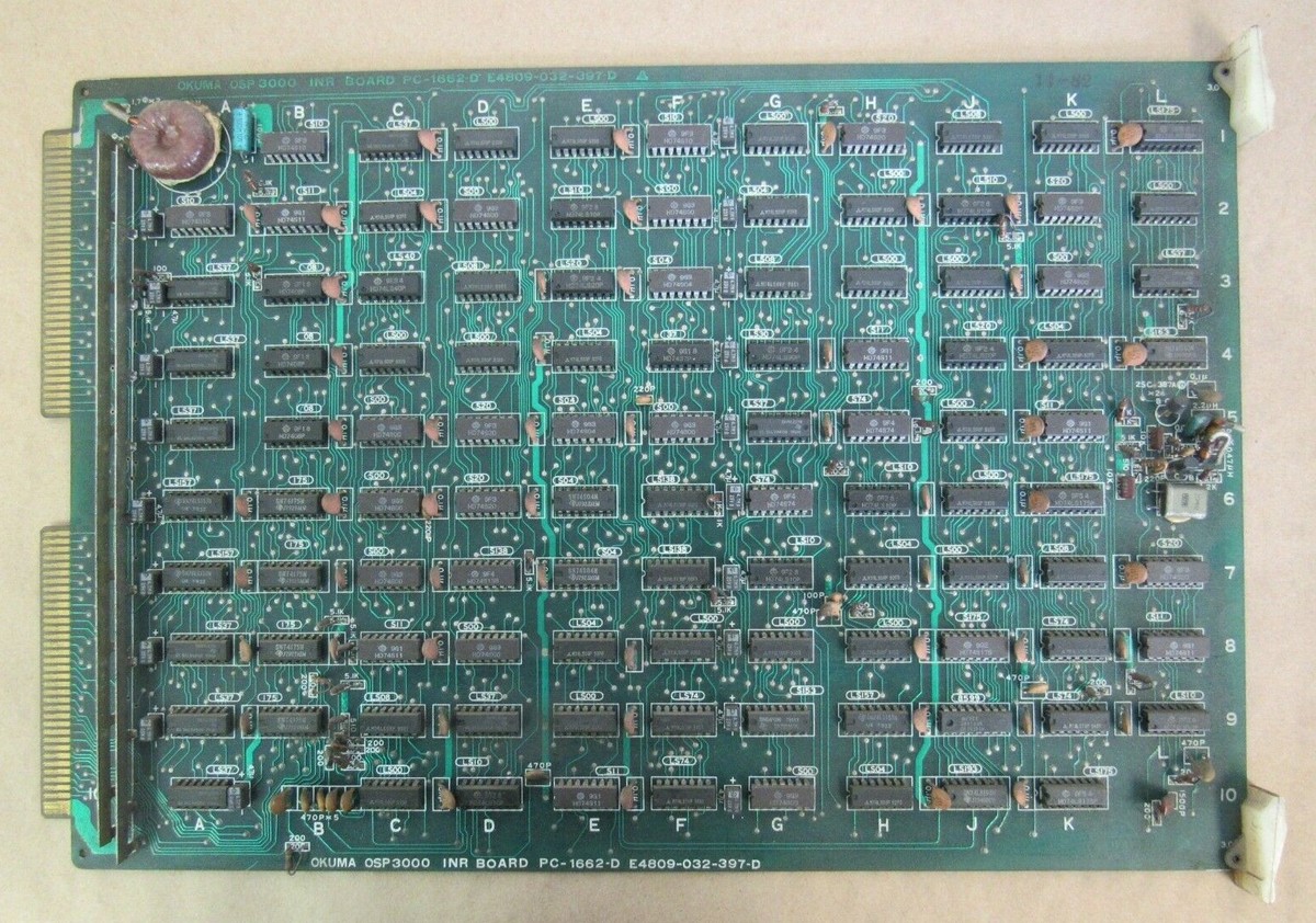 OKUMA E4809-032-397-E オクマ OSP3000 OKUMA OPUS 3000 INR BOARD PC-1662-D PN E4809-032-397-D | eBay