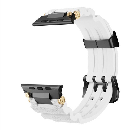 Cinturino Silicone per Apple Watch Ultra 2 49mm Serie 10 9 8 7 6 5 4 3 42mm 46mm - Foto 73 di 94