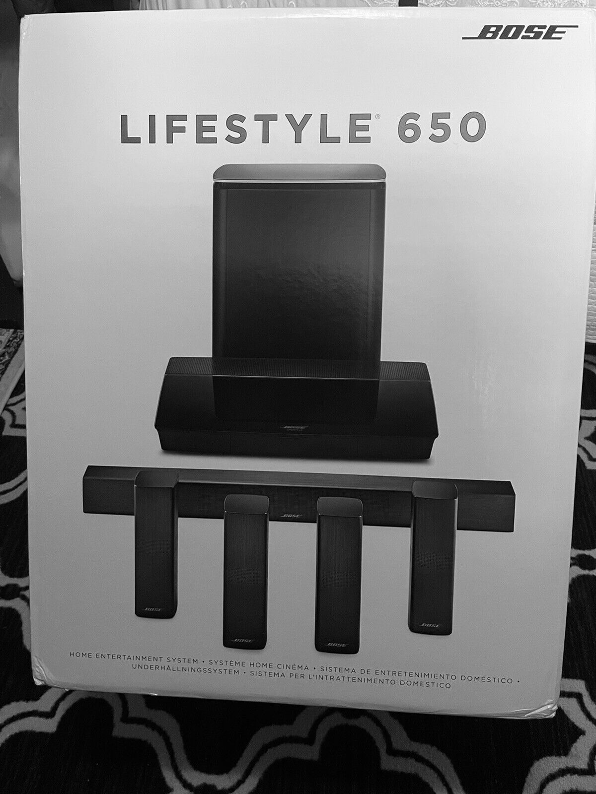 Bose  Lifestyle 650 Home Theater System W/ OmniJewel Speakers
