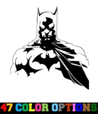 Vinyl Decal Truck Car Sticker Laptop - Dc Comics Batman The Dark Knight