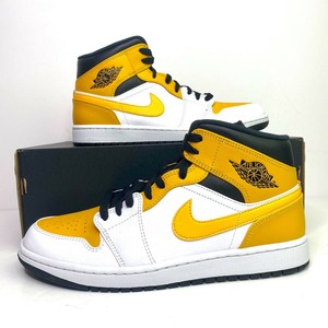 Nike Air Jordan 1 Mid University Gold Yellow UK 9.5 EU 44.5 US10.5 554724  170 | eBay