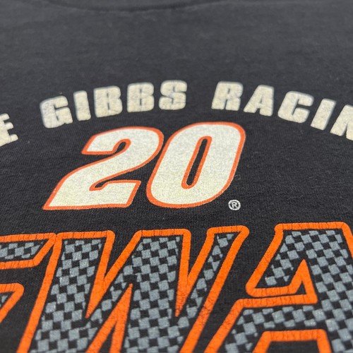 T-shirt vintage Chase Authentics Tony Stewart Nascar uomo grande nera manica lunga - Foto 6 di 12