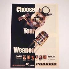 Fantom FR15 "Choose Your Weapon" Vintage Print Ad 2004 Radio Control Car 8.5x11"