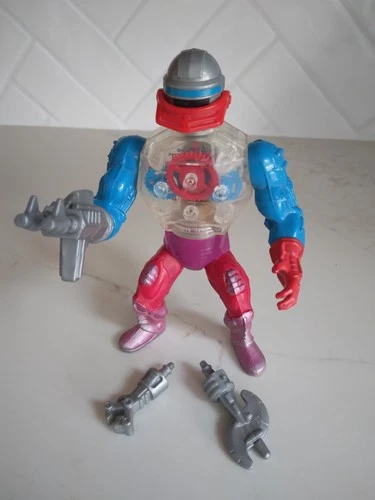Vtg 1980s ROBOTO HE-MAN Motu Masters Of The Universe Action Figure Complete