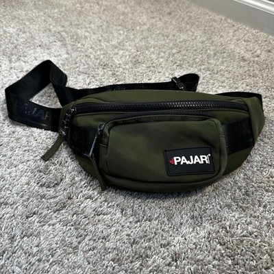 Pajar Canada Belt Bag Olive Green Crossbody Fanny Pack Logo Sport