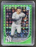 2025 Bowman Chrome Aaron Judge Green Geometric Refractor #/99 Yankees