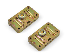 Cast Aluminum 4150 4160 4 Barrel Carburetor Metering Block Pair Cast Aluminum 4150 4160 4 Barrel Carburetor Metering Block Pair