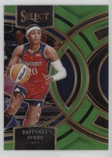 2024 Panini Select WNBA Premier Level Neon Green Prizm 43/75 Brittney Sykes 1jb0
